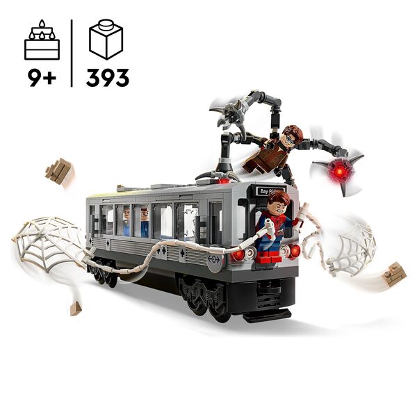76321 - LEGO® Marvel - La scène du train de Spider-Man et Docteur Octopus