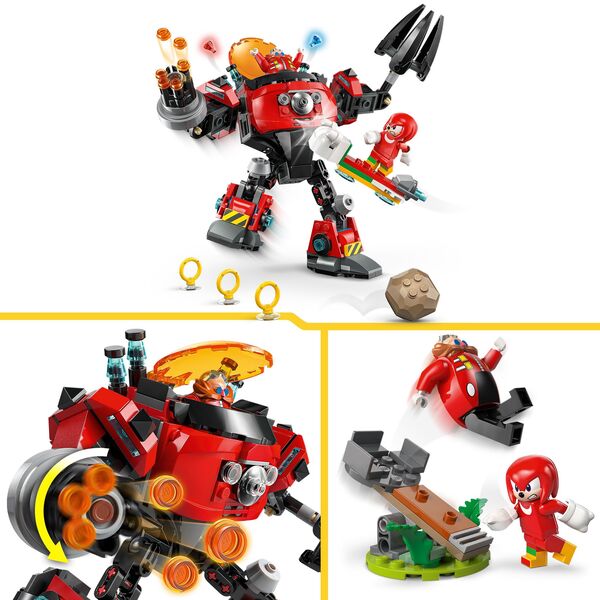 77005 - LEGO® Sonic the Hedgehog™ - Knuckles contre l’Egg Crusher de Dr. Eggman