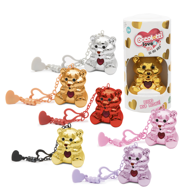 Coccolotti Ourson interactif Love & Tell Oh My Gold 7cm