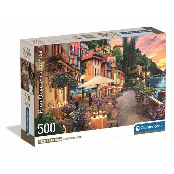 Puzzle Compact 500 Pieces - Lac De Come