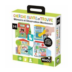 Jeu  Educatif - Cherche Ouvre et Trouve