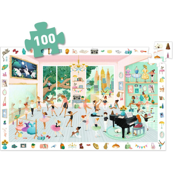 Puzzle d observation L école de danse - 100 pièces