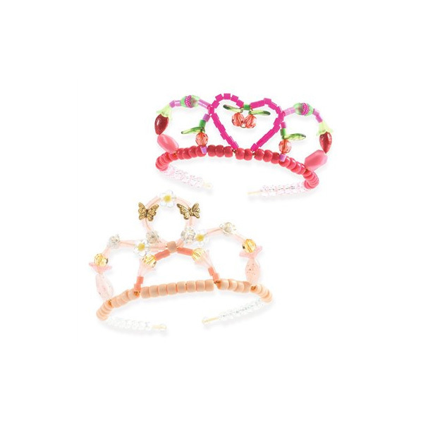 Duo de tiares roses - Djeco