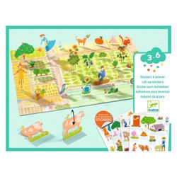 Stickers à relever - À la ferme