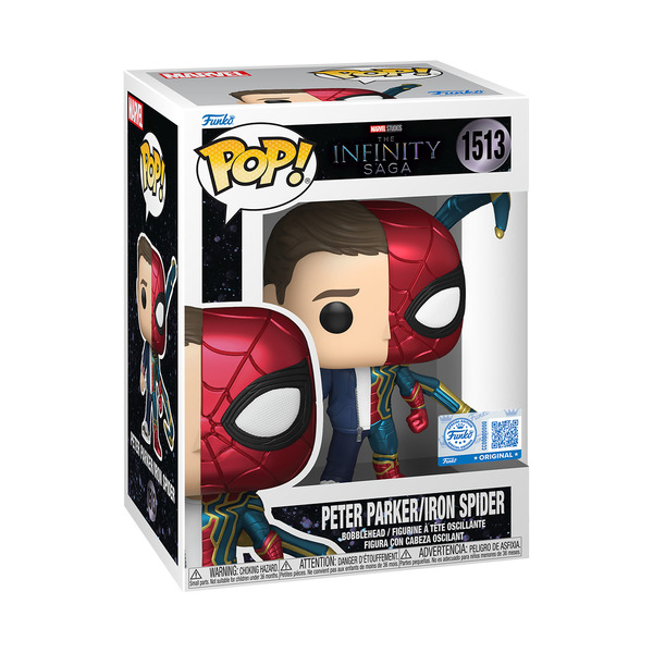 Figurine Peter Parker / Iron Spider Funko Pop! n°1513