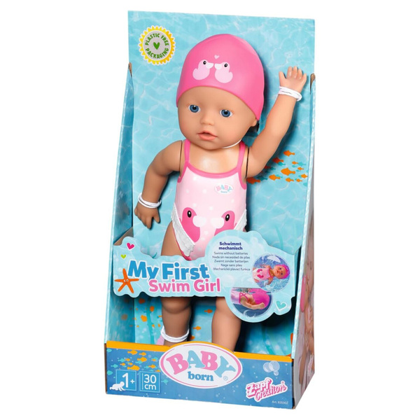 Poupon Baby Born - Lizzie nageur 30cm