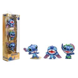 Coffret figurines métal 6cm Stitch