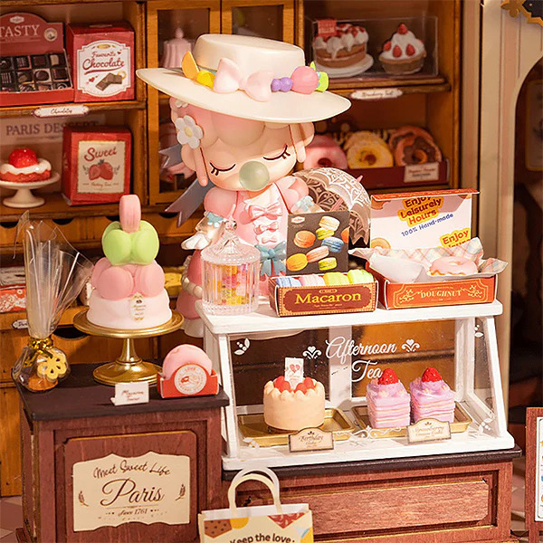 Maquette diorama Pause gourmande (242 pièces)