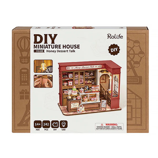 Maquette diorama Pause gourmande (242 pièces)