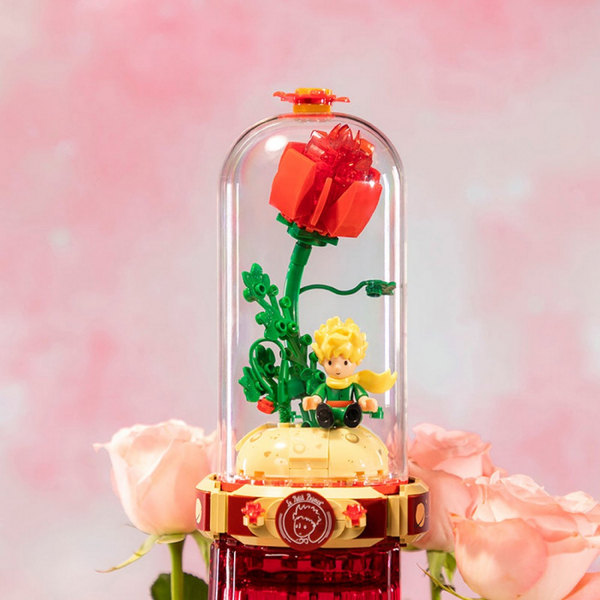 Figurine Pantasy à construire - Le Petit Prince avec la rose
