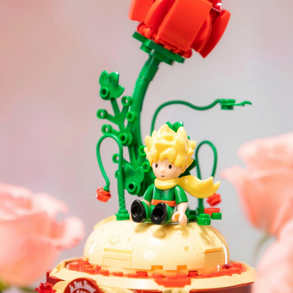 Figurine Pantasy à construire - Le Petit Prince avec la rose