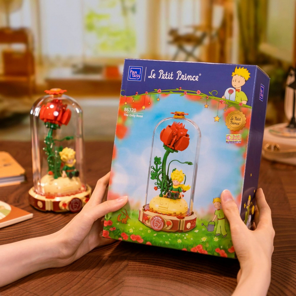 Figurine Pantasy à construire - Le Petit Prince avec la rose