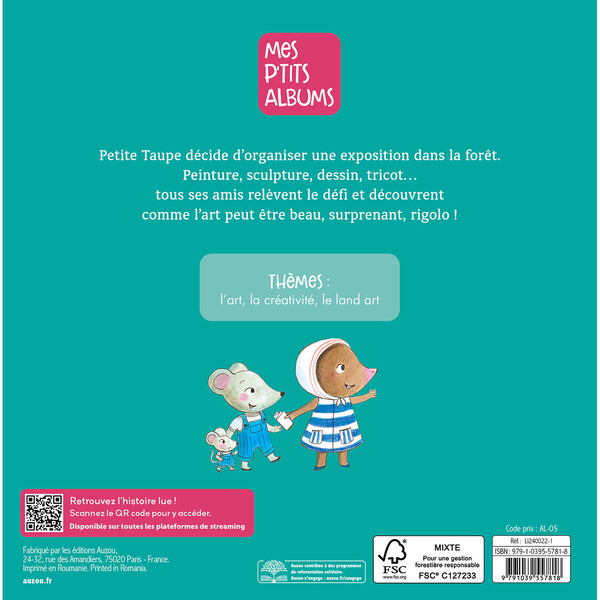 Petite taupe et l exposition de la forêt