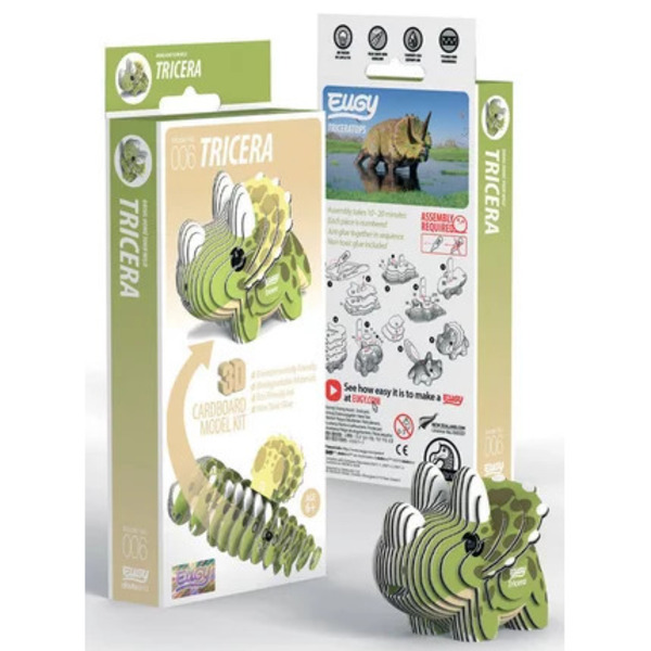 Puzzle 3D Eugy - Triceratops 