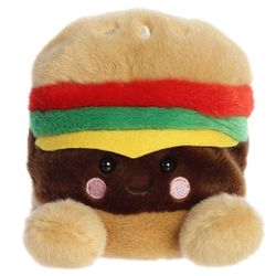 Mini peluche hamburger 12 cm