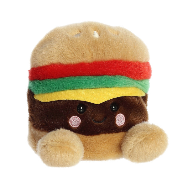 Mini peluche hamburger 12 cm