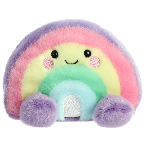 Mini peluche arc-en-ciel 10 cm