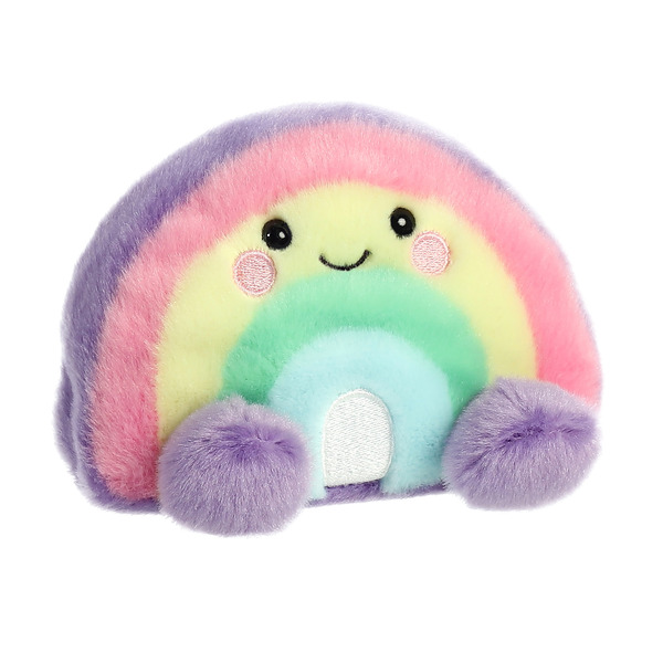 Mini peluche arc-en-ciel 10 cm