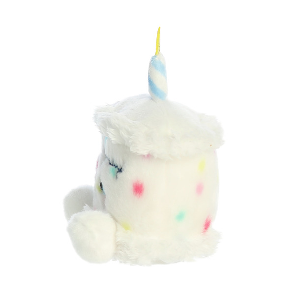 Mini peluche gâteau d anniversaire 10 cm