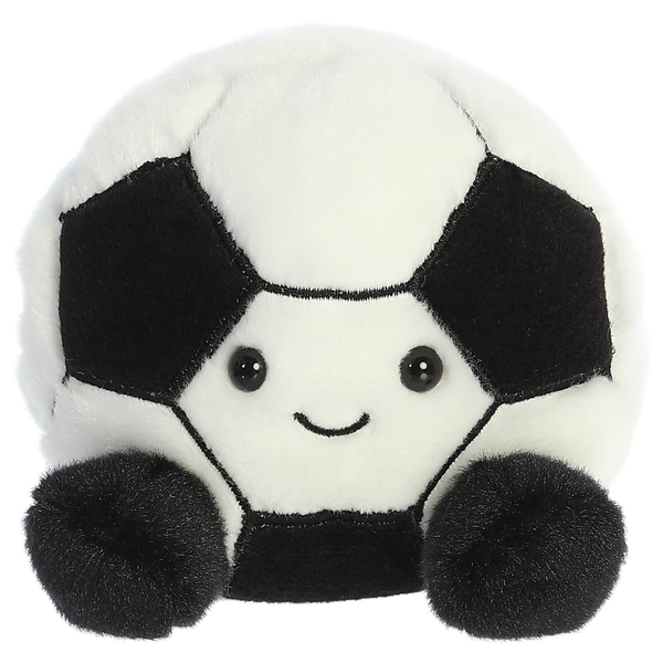 Mini peluche ballon de foot 13 cm