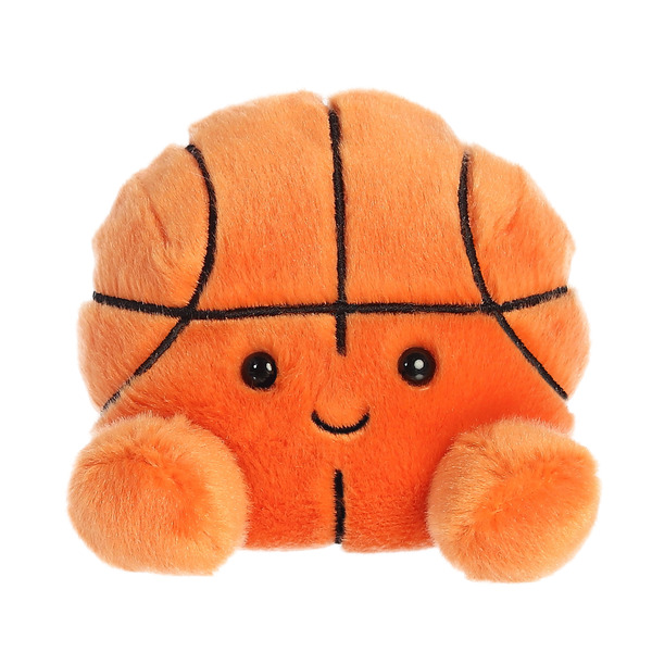 Mini peluche ballon de basket 10 cm