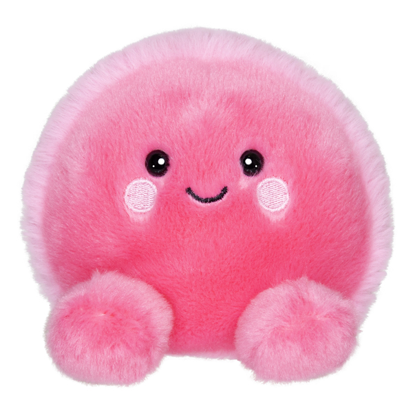 Mini peluche macaron rose 10 cm
