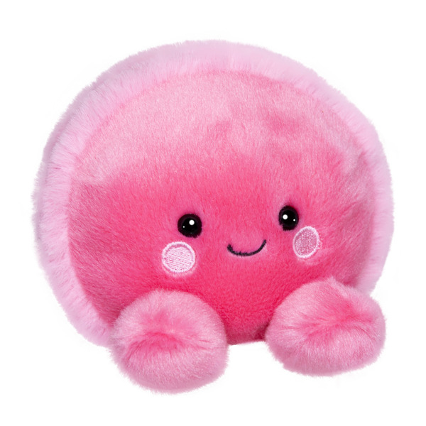 Mini peluche macaron rose 10 cm