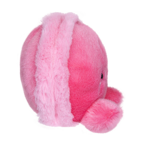 Mini peluche macaron rose 10 cm