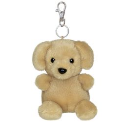 Porte-clés peluche labrador