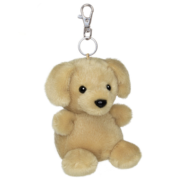 Porte-clés peluche labrador