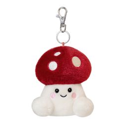 Porte-clés peluche champignon