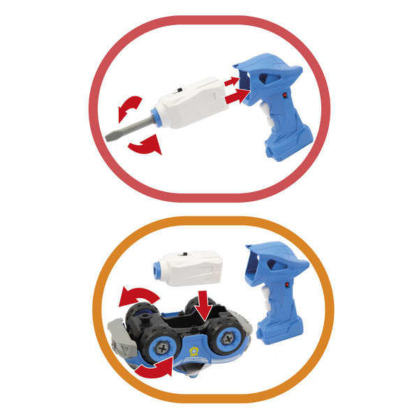 Voiture télécommandée à assembler