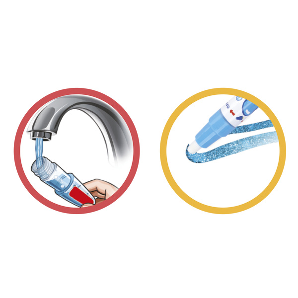 Tapis magique à eau