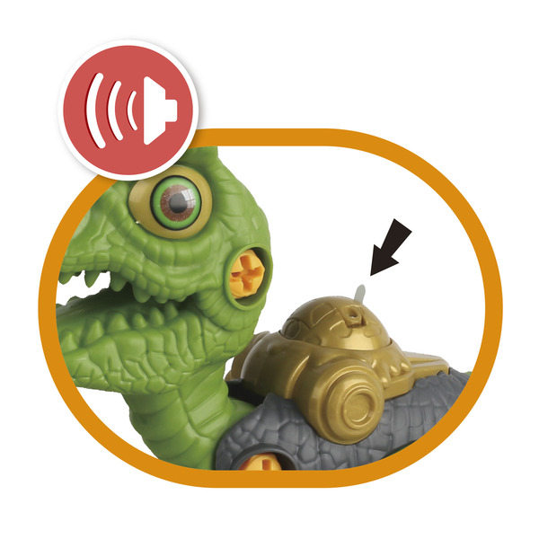 My first dino à assembler avec sons