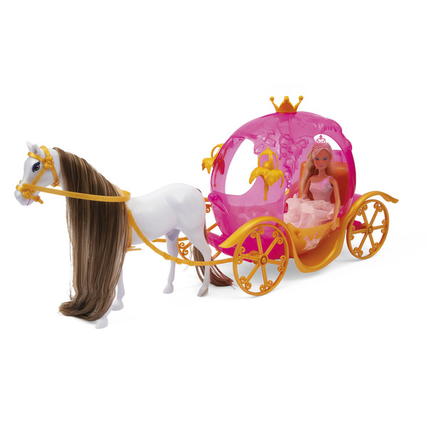 Poupée Lolly princesse et son carrosse enchanté