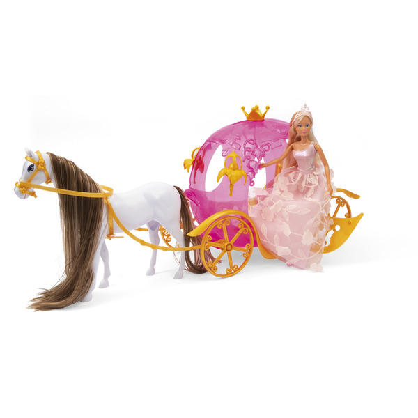 Poupée Lolly princesse et son carrosse enchanté