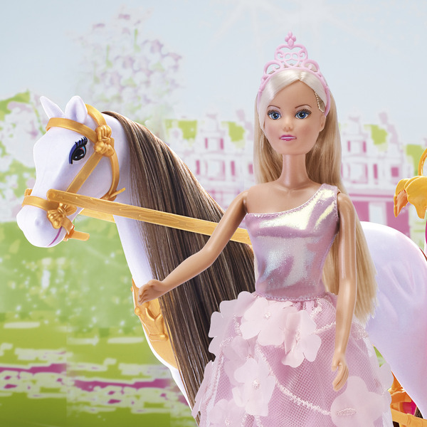 Poupée Lolly princesse et son carrosse enchanté