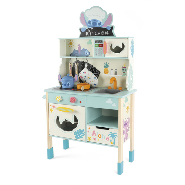 Cuisine en bois Stitch – Cuisine Aloha avec lumières et sons