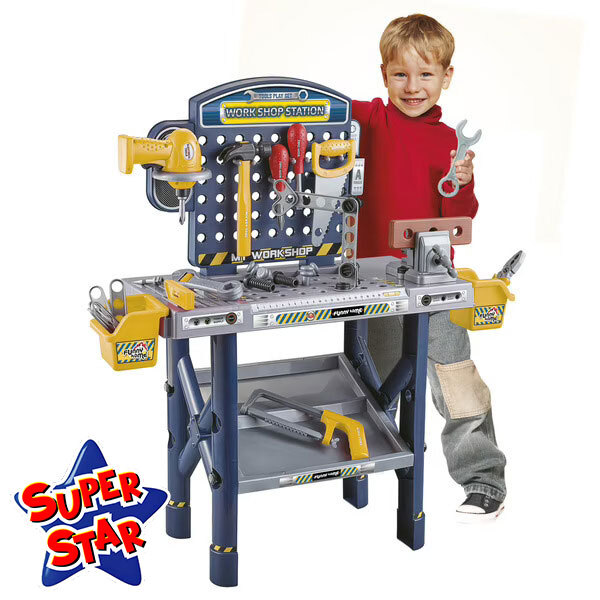 Etabli de bricolage avec 55 pièces incluses