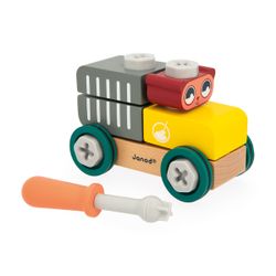Janod - Voiture à Bricoler Ours Brico'Kids