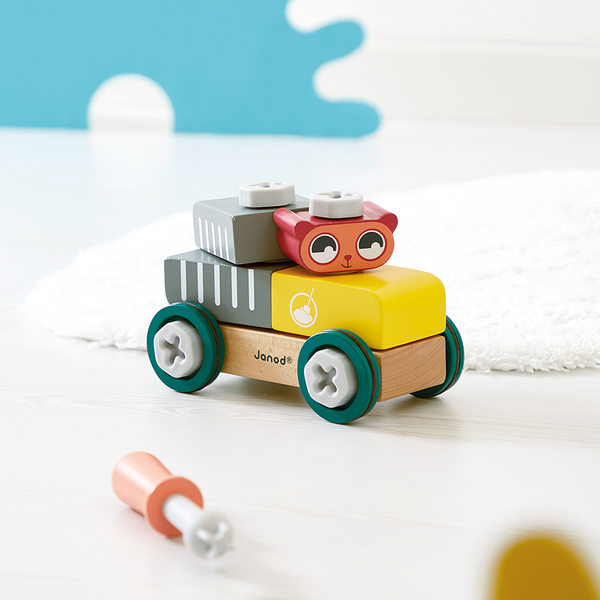 Janod - Voiture à Bricoler Ours Brico Kids