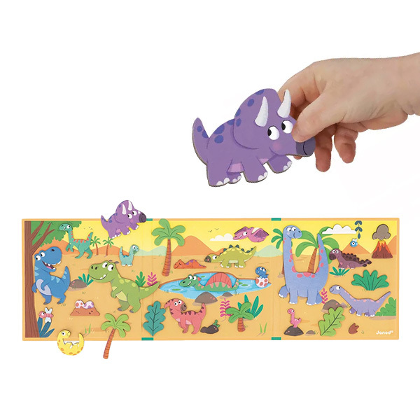Jeux éducatifs - Magnéti stories les Dinosaures