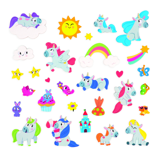 Livre magnétique licornes - Magneti Stories