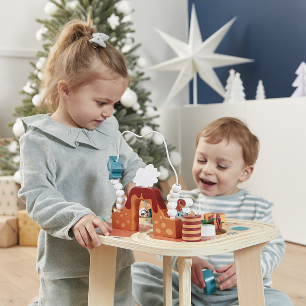 Table d activités Dino en bois