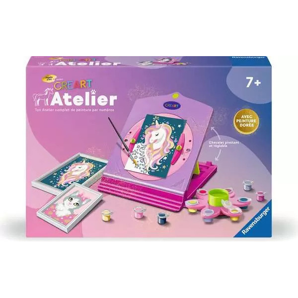 Peinture par numéro enfant dès 7 ans - CreArt Atelier