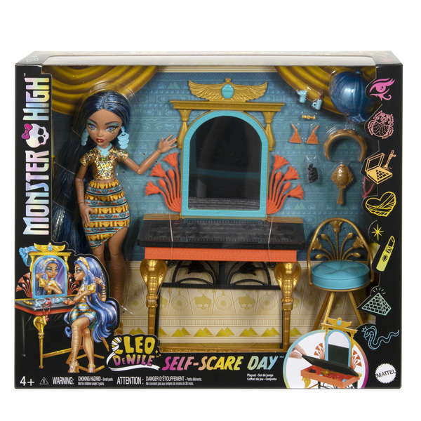 Coffret Poupée Cleo De Nile et accessoires Monster High
