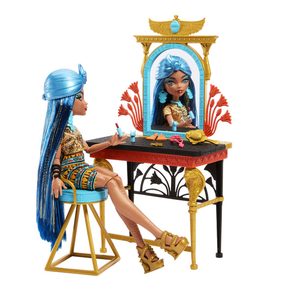 Coffret Poupée Cleo De Nile et accessoires Monster High