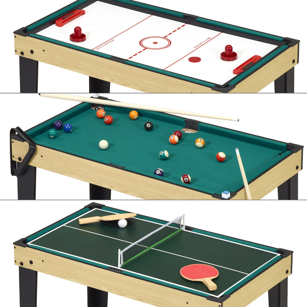Table multi-jeux 10 en 1