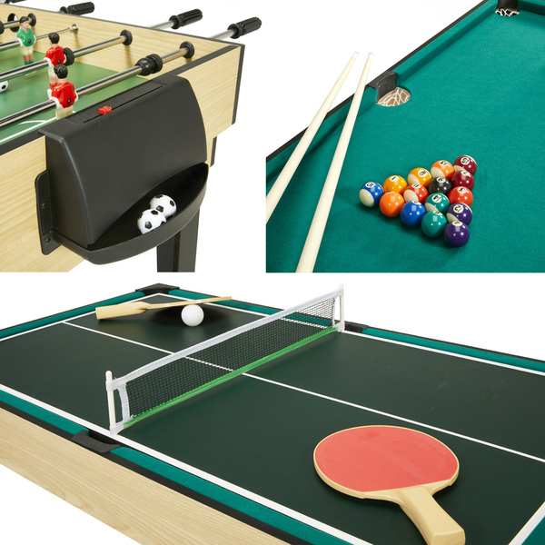 Table multi-jeux 10 en 1