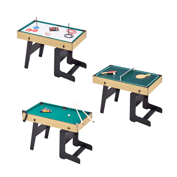 Table multi-jeux 16 en 1 pliable